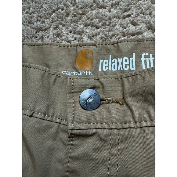 Carhartt Force Extremes Relaxed Fit Rugged Flex Cargo Pants Khaki Tan 36 x 34 - Picture 11 of 11